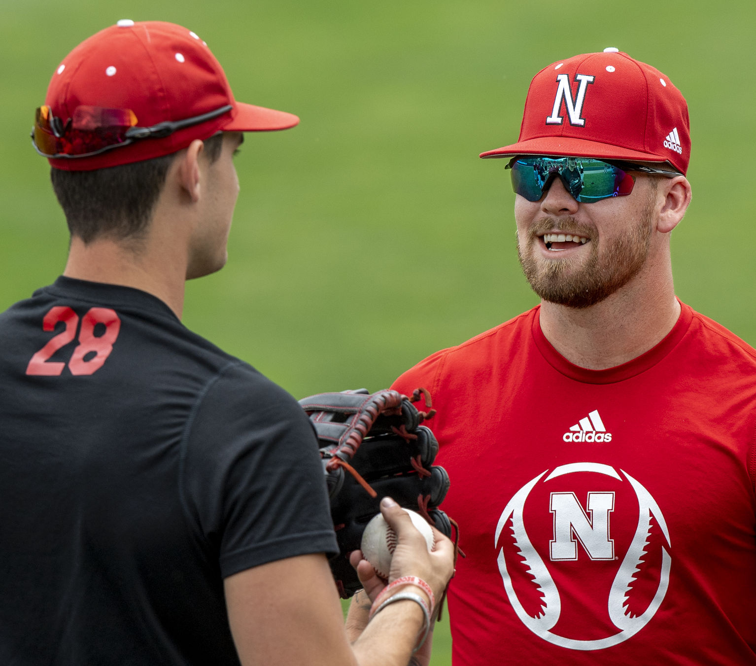 Nebraska baseball fall practice, 9.12